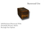 Barwood Urn - Oak